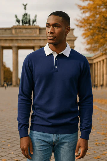Raphael | Polo de rugby clásico para hombre