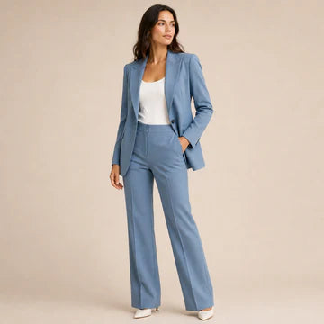 Vanessa™ | Elegante conjunto de traje con pantalón acampanado Precio normal