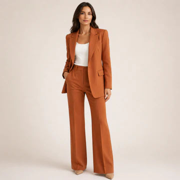 Vanessa™ | Elegante conjunto de traje con pantalón acampanado Precio normal