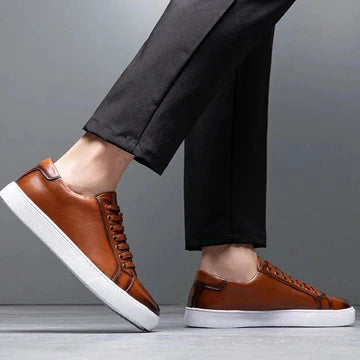 Enzo | Zapatillas de cuero para hombre