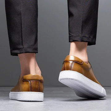 Enzo | Zapatillas de cuero para hombre