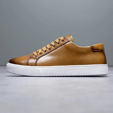 Enzo | Zapatillas de cuero para hombre