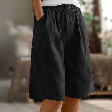 Harri - Pantalones cortos anchos para el tiempo libre