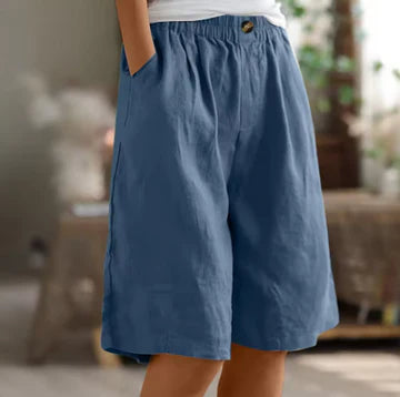 Harri - Pantalones cortos anchos para el tiempo libre
