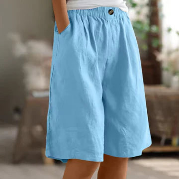 Harri - Pantalones cortos anchos para el tiempo libre