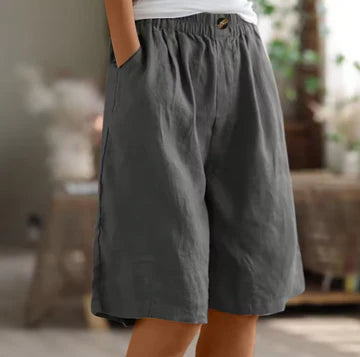 Harri - Pantalones cortos anchos para el tiempo libre