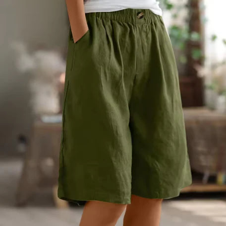 Harri - Pantalones cortos anchos para el tiempo libre