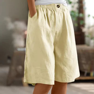 Harri - Pantalones cortos anchos para el tiempo libre