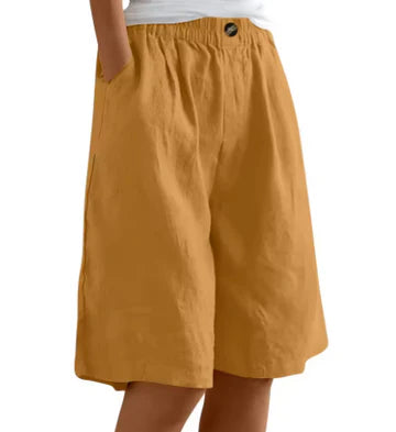 Harri - Pantalones cortos anchos para el tiempo libre