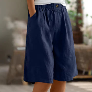 Harri - Pantalones cortos anchos para el tiempo libre