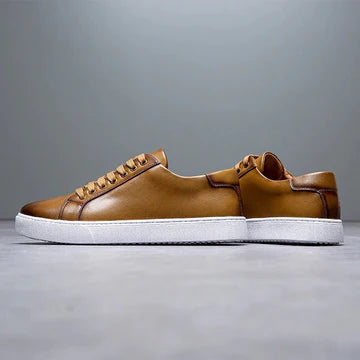 Enzo | Zapatillas de cuero para hombre
