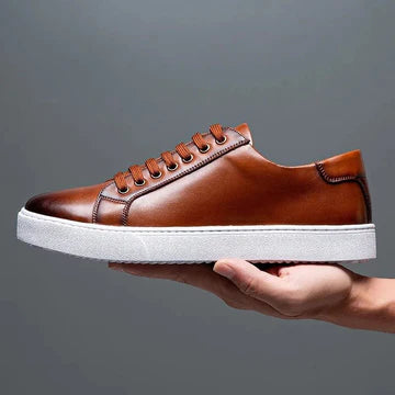 Enzo | Zapatillas de cuero para hombre